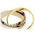 Cartier 3-Farben 18K Bandring - Ansicht 6