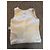 Top de tweed Chanel ecru com emblema bordado - vista 4