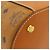 Borsa 2-Way MCM in PVC marrone - vista 25