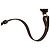 Céline Celine Ava Triomphe Canvas Small Marrone - vista 5