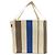 Hermès Borsa Tote Hermes Zulu PM Marrone Bianco Blu - vista 3