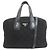 Bolsa 2-Way acolchoada Prada em lona de algodão preta Preto