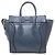 Céline Celine Luggage Micro Tote Bag Blau - Ansicht 2
