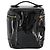 CHANEL Vanity Handtasche Lackleder Schwarz Gold CC Auth BA13209 Golden - Ansicht 3