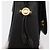 Borsa a Spalla BALLY in Pelle Nera e Oro Auth 171257A Nero D'oro - vista 18