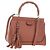 Borsa a Mano GUCCI Bamboo in Pelle 2way Oro Rosa 308385 Auth 181722V D'oro