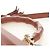 Borsa a Mano GUCCI Bamboo in Pelle 2way Oro Rosa 308385 Auth 181722V D'oro - vista 8