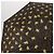 FENDI FENDI x FRGMT x POKMON Zucca Canvas Dragonfly Umbrella Auth 167315SM Marron Noir - vue 3