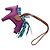 Hermès HERMES Rodeo PM Charm Leder Lila Authentisch 178894M