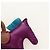 Hermès HERMES Rodeo PM Charm Leder Lila Authentisch 178894M - Ansicht 10