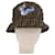 Chapéu Bucket FENDI x FRGMT x POKMON ZUCCA Canvas Mini-Dragon Marrom Auth 167329SM Preto  - vista 13