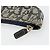 Christian Dior Trotter Canvas Saddle Monedero Navy Gold Auth bs35356 Dorado Azul marino - vista 12