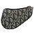 Christian Dior Trotter Canvas Saddle Monedero Navy Gold Auth bs35356 Dorado Azul marino - vista 2