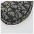 Christian Dior Trotter Canvas Saddle Monedero Navy Gold Auth bs35356 Dorado Azul marino - vista 9