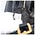 Pochette Accessori PRADA Nylon Nero Oro Auth 171277 D'oro - vista 12