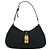 Pochette Accessori PRADA Nylon Nero Oro Auth 171277 D'oro - vista 13