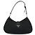 Pochette Accessori PRADA Nylon Nero Oro Auth 171277 D'oro - vista 2