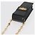 Gianni Versace Chain Schulterbeutel Lackleder Schwarz Gold Authentisch bs35263 Golden - Ansicht 6