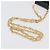 Gianni Versace Chain Schulterbeutel Lackleder Schwarz Gold Authentisch bs35263 Golden - Ansicht 7