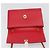 Borsa a Spalla Salvatore Ferragamo Vala Chain in Pelle Rossa e Oro Auth ka4496 Rosso D'oro - vista 15