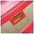 Borsa a Spalla Salvatore Ferragamo Vala Chain in Pelle Rossa e Oro Auth ka4496 Rosso D'oro - vista 16
