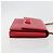 Borsa a Spalla Salvatore Ferragamo Vala Chain in Pelle Rossa e Oro Auth ka4496 Rosso D'oro - vista 4