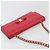 Borsa a Spalla Salvatore Ferragamo Vala Chain in Pelle Rossa e Oro Auth ka4496 Rosso D'oro - vista 6