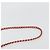 Borsa a Spalla Salvatore Ferragamo Vala Chain in Pelle Rossa e Oro Auth ka4496 Rosso D'oro - vista 8