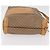 Borsa GUCCI Micro GG Supreme in PVC Beige Oro Auth 182499 D'oro - vista 4