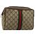 Borsa GUCCI GG Supreme Web Sherry Line Beige Rosso Verde 63 01 012 Auth 182367