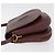 CARTIER Must Line Schultertasche Leder Bordeaux Gold Auth BA13122 Golden - Ansicht 5