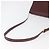 CARTIER Must Line Schultertasche Leder Bordeaux Gold Auth BA13122 Golden - Ansicht 7