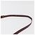 CARTIER Must Line Schultertasche Leder Bordeaux Gold Auth BA13122 Golden - Ansicht 8