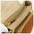 Borsa a Spalla PRADA Nylon Canvas Beige Oro Auth 171276 D'oro - vista 10