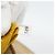Borsa a Spalla PRADA Nylon Canvas Beige Oro Auth 171276 D'oro - vista 12