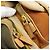 Borsa a Spalla PRADA Nylon Canvas Beige Oro Auth 171276 D'oro - vista 19