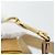 Borsa a Spalla PRADA Nylon Canvas Beige Oro Auth 171276 D'oro - vista 20