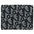 Cartera tríptico Christian Dior Trotter Canvas Saddle Navy Gold Auth 181569V Dorado Azul marino - vista 3