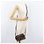 Borsa a tracolla GUCCI Web Sherry Line in scamosciato marrone e oro 573321 Auth 181861 D'oro - vista 22
