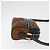 Borsa a tracolla GUCCI Web Sherry Line in scamosciato marrone e oro 573321 Auth 181861 D'oro - vista 4