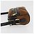 Borsa a tracolla GUCCI Web Sherry Line in scamosciato marrone e oro 573321 Auth 181861 D'oro - vista 5