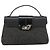 Borsa CARTIER in tela nera e argento Auth ka4465 Nero - vista 2