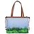 LOEWE LOEWE �~ Studio Ghibli Borsa Medium Totoro & Small Totoro Auth 167358SM Blu chiaro - vista 2