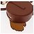 LOEWE Studio Ghibli Cookie Pouch Hin Howl's Moving Castle Auth 167379SM Marrone - vista 16