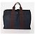 Hermès Borsa Fourre Tout HERMES 2 Set Cotone Nero Navy Autentica 181810 Blu navy - vista 3
