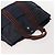 Hermès Borsa Fourre Tout HERMES 2 Set Cotone Nero Navy Autentica 181810 Blu navy - vista 5