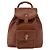 Mini Zaino GUCCI Bamboo in Pelle Outlet Marrone Oro 003 1705 0030 Auth am11663A - vista 2