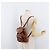 Mini Zaino GUCCI Bamboo in Pelle Outlet Marrone Oro 003 1705 0030 Auth am11663A - vista 29