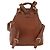 Mini Zaino GUCCI Bamboo in Pelle Outlet Marrone Oro 003 1705 0030 Auth am11663A - vista 3