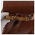Mini Zaino GUCCI Bamboo in Pelle Outlet Marrone Oro 003 1705 0030 Auth am11663A - vista 8